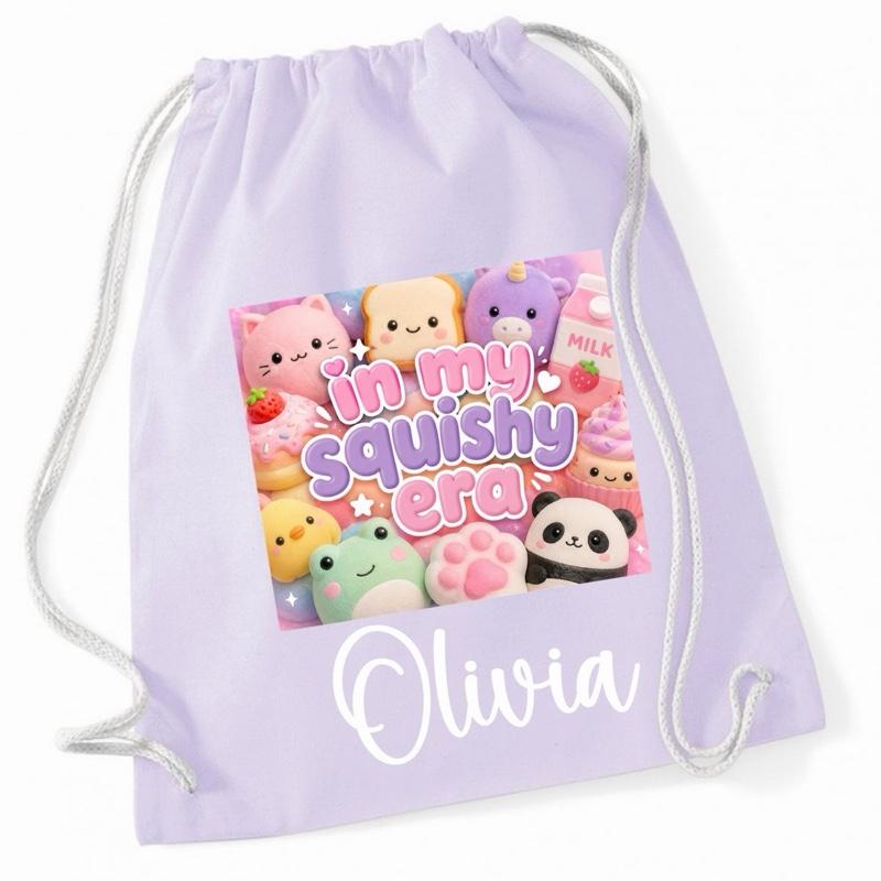 Personalised In my squishy era Gym Bag - Various Colours