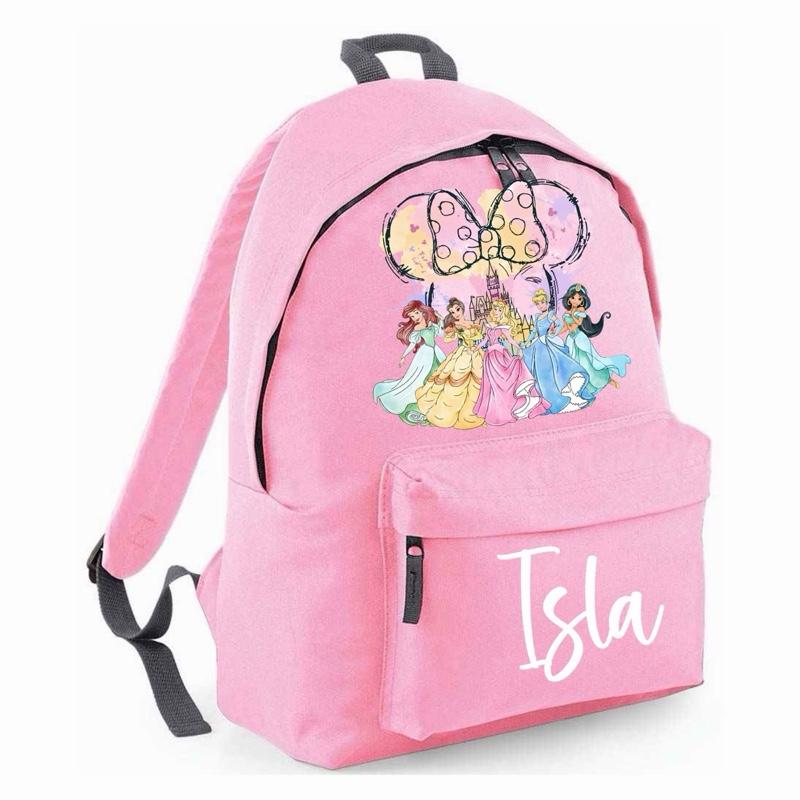 Personalised Princess Backpack Maxi backpack - Various colours - Me And You You And Me Co 