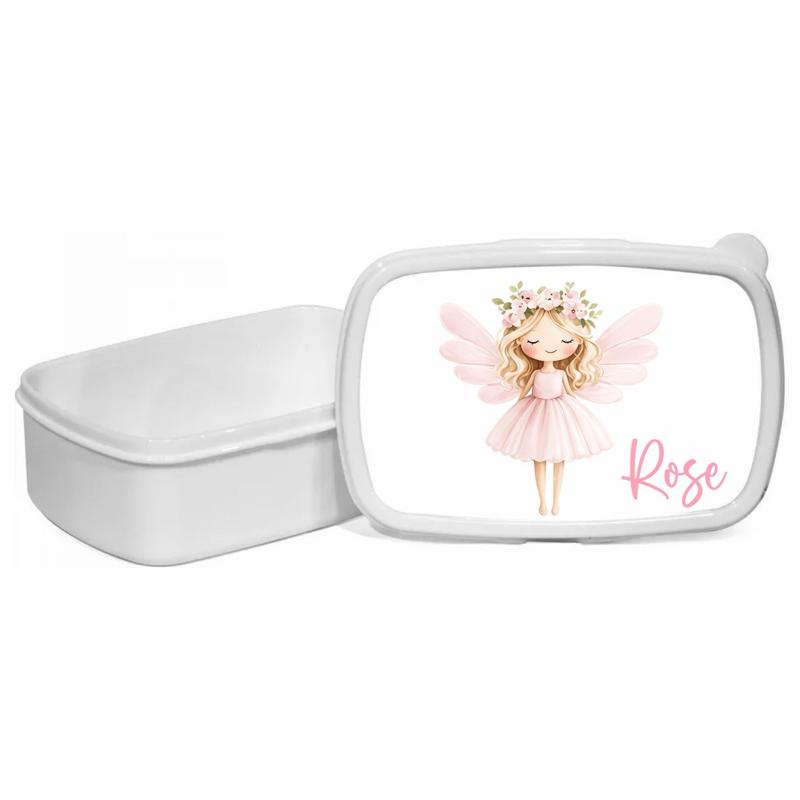 Personalised Fairy Lunch Box - Various fairies to choose from - Me And You You And Me Co 