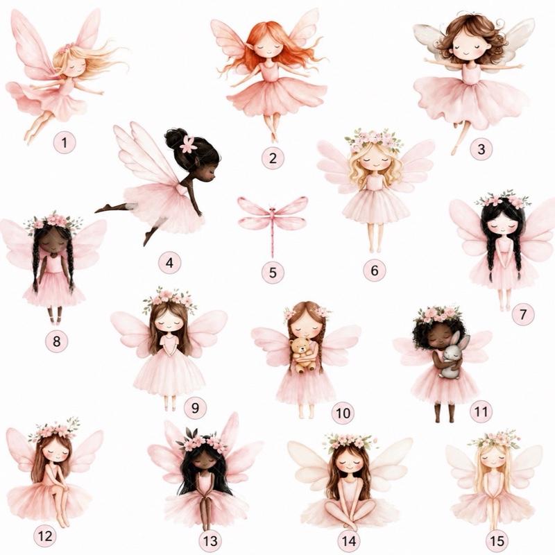 Personalised Fairy Maxi backpack - various colours and fairies to choose from - Me And You You And Me Co 
