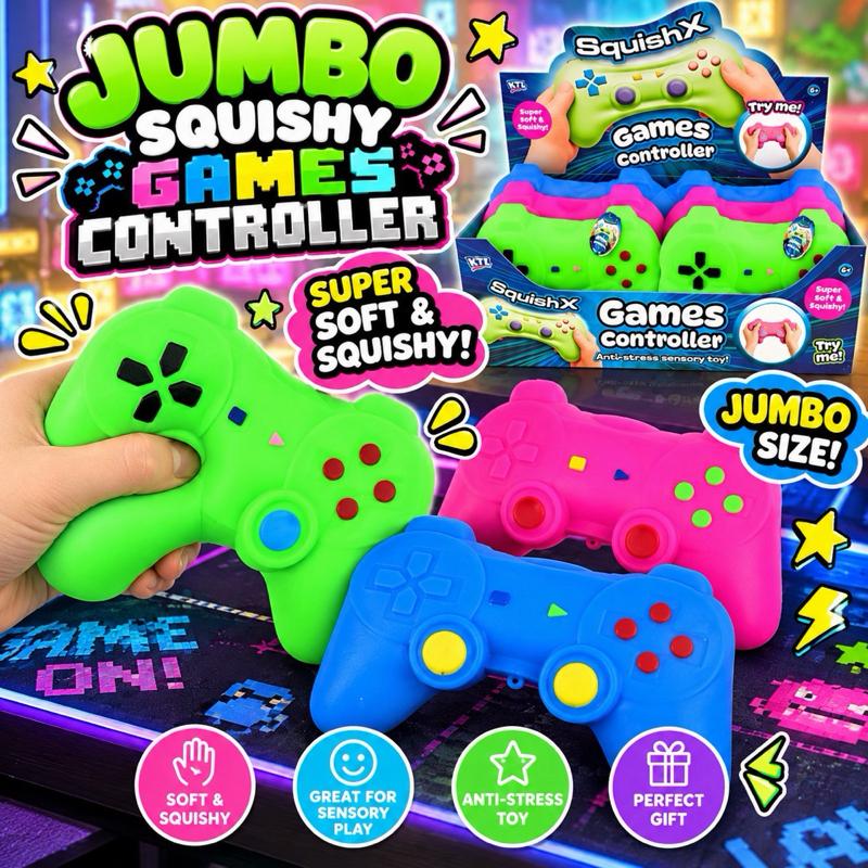 Jumbo Squishy Squeeze Games Controller - Me And You You And Me Co 