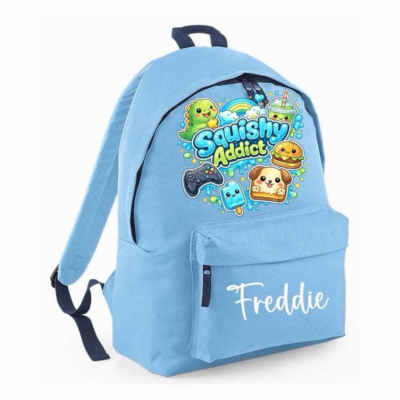 Personalised Squishy Addict Maxi backpack - Various colours