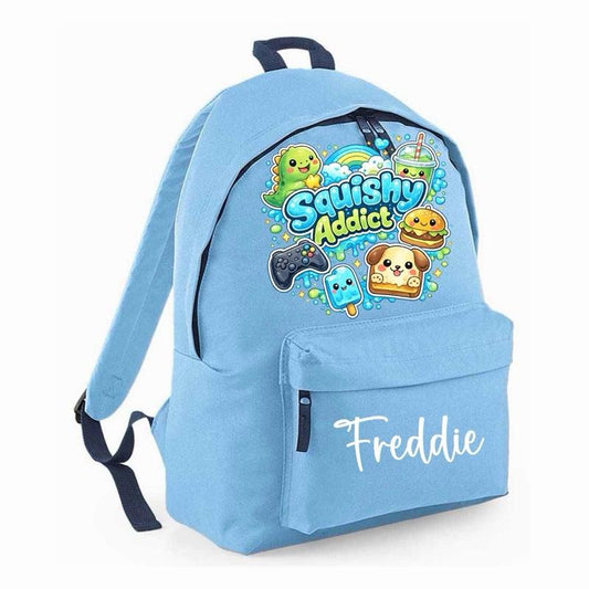 Personalised Squishy Addict Maxi backpack - Various colours