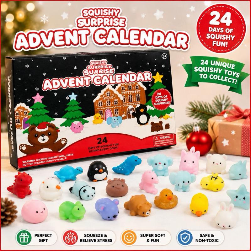 Scrunchems Squishy Buddies Advent Calendar - Me And You You And Me Co 