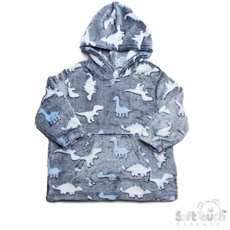 Soft & Cosy Oodie 6 months to 6 years - Ultra Soft Fabric, Lightweight & Breathable, Machine Washable, Ages 6 Months to 6 Years