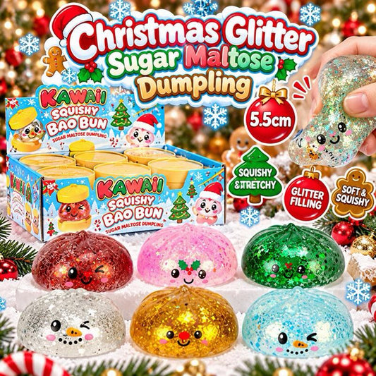 Christmas Glitter Sugar Maltose Dumpling 5.5cm - Me And You You And Me Co 