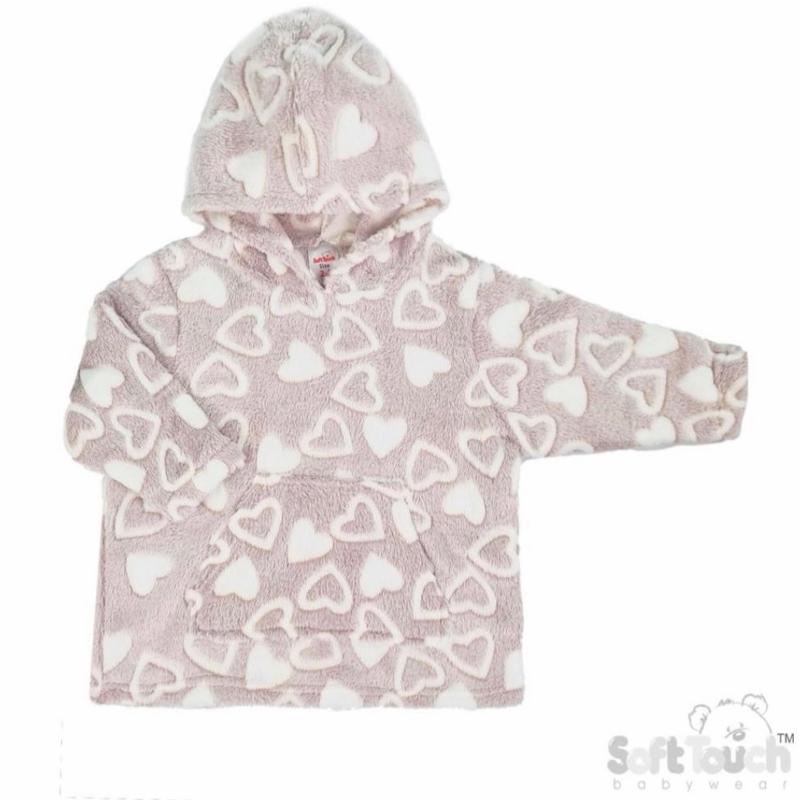 Soft & Cosy Oodie 6 months to 6 years - Ultra Soft Fabric, Lightweight & Breathable, Machine Washable, Ages 6 Months to 6 Years
