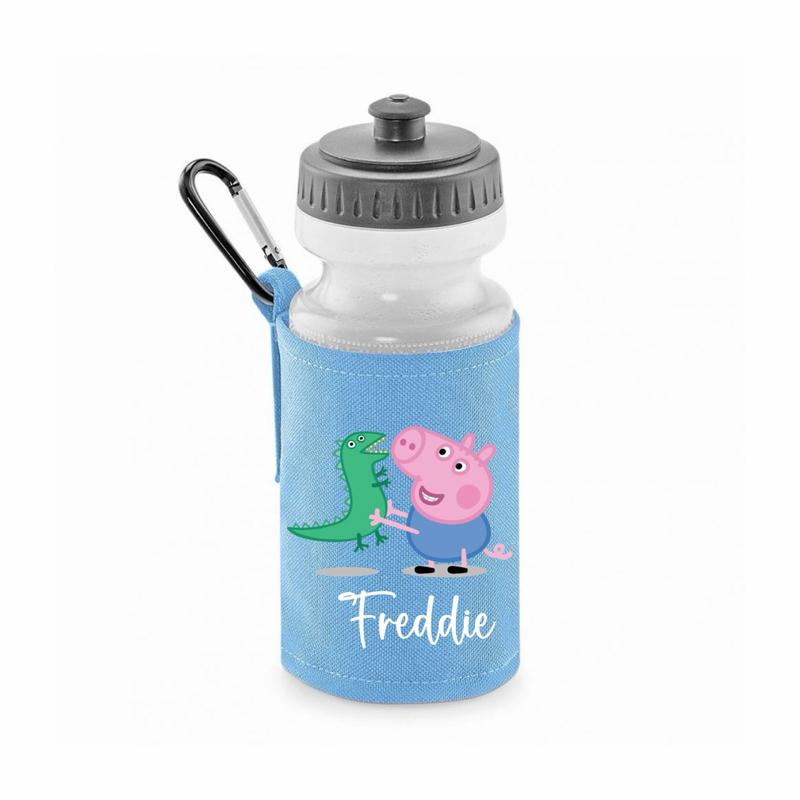 Personalised Pig Water Bottle Portable Drinkware for Kids - Me And You You And Me Co 