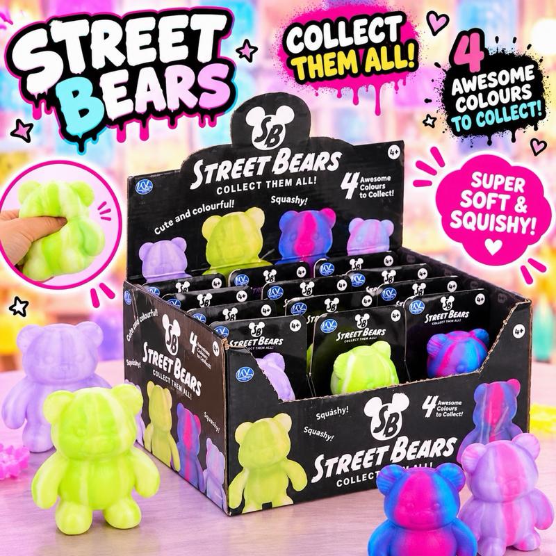 Squeezy Two Tone Street Bear - Me And You You And Me Co 