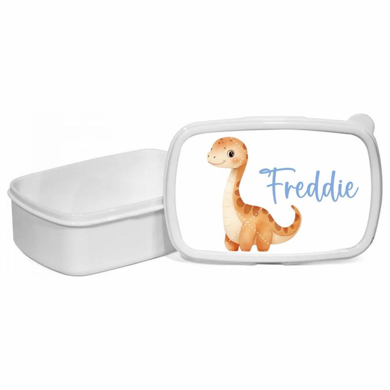 Personalised Dinosaur Lunch Box - Various dinosaurs to choose from - Me And You You And Me Co 
