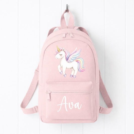 Personalised Unicorn Mini Backpack - Me And You You And Me Co 
