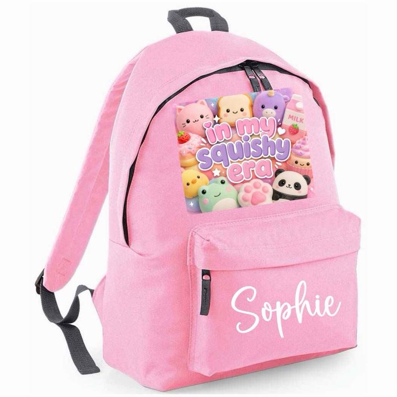 Personalised In My Squishy Era Maxi backpack - Various colours