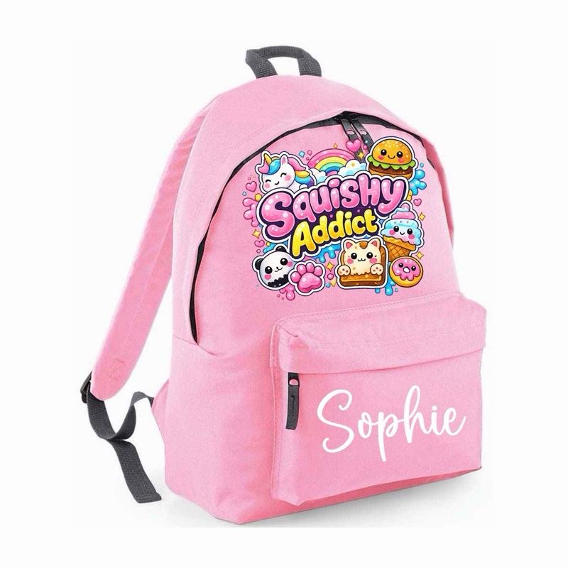 Personalised Squishy Addict Maxi backpack - Various colours