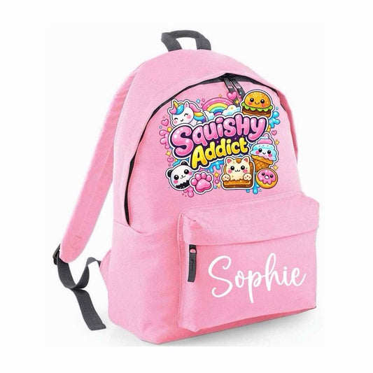 Personalised Squishy Addict Maxi backpack - Various colours