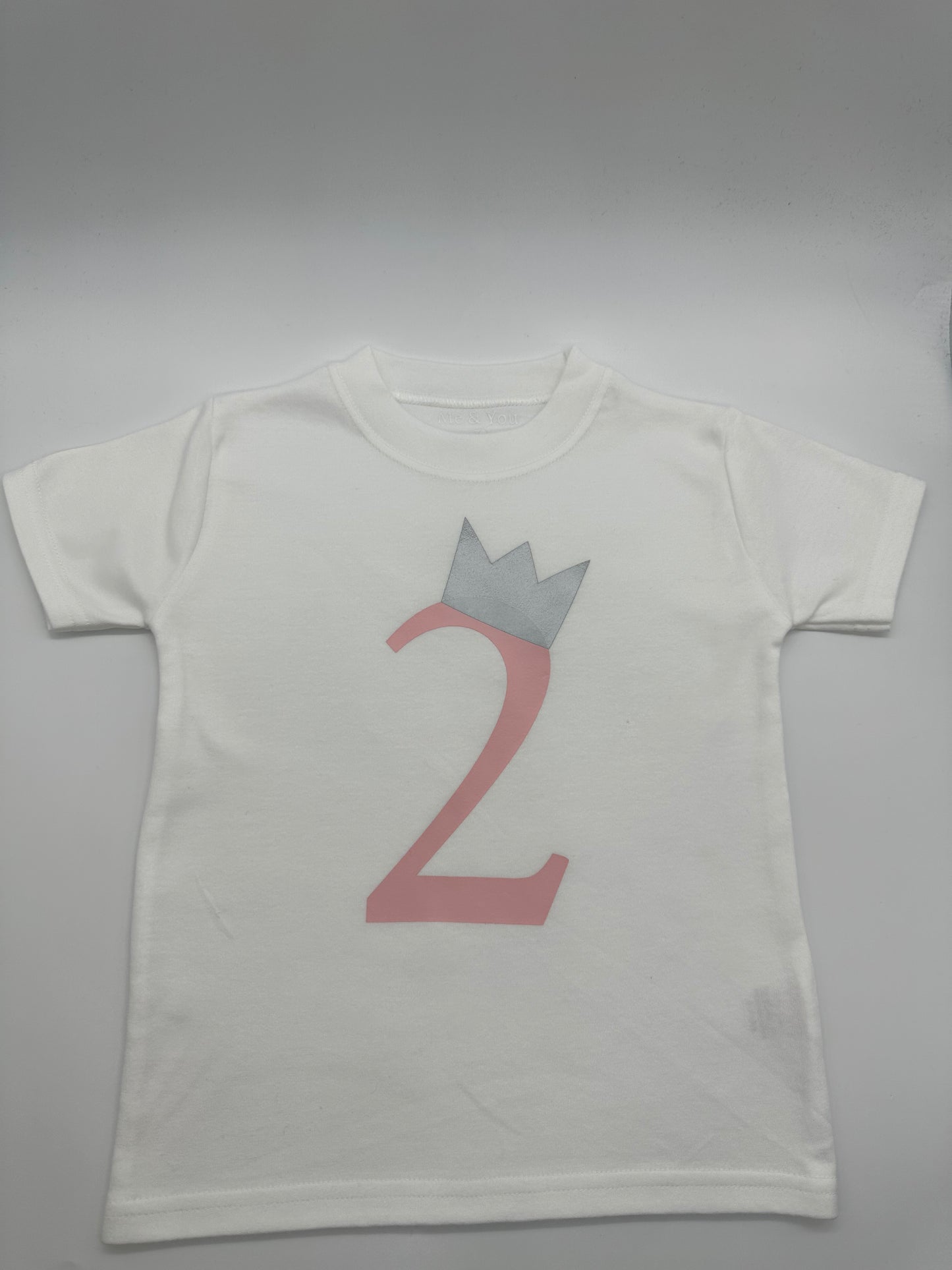 Birthday Crown T-shirt (Number on Front)