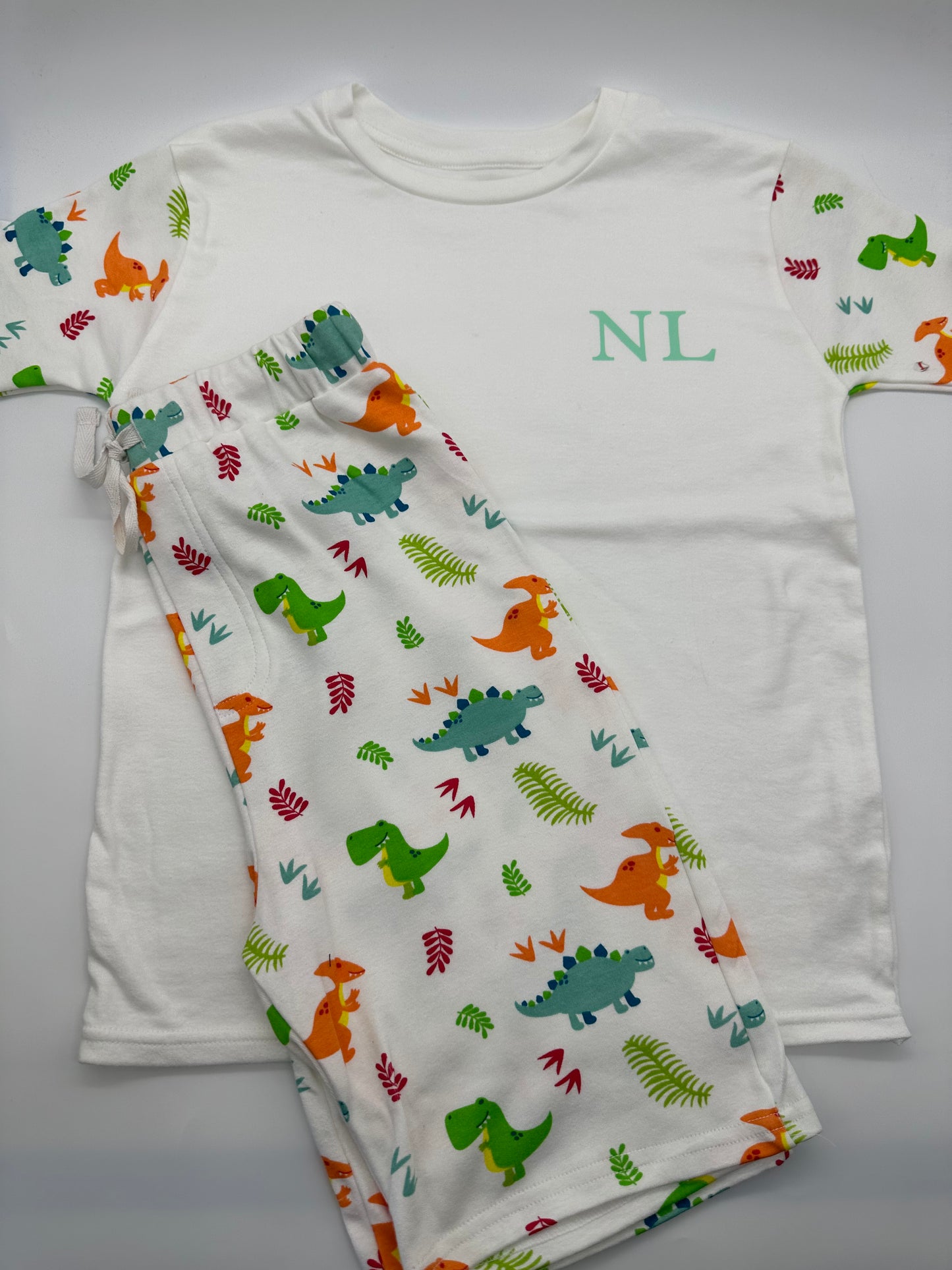 Dinosaur Short Sleeve Pyjamas