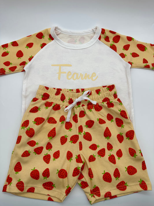 Strawberry pyjamas