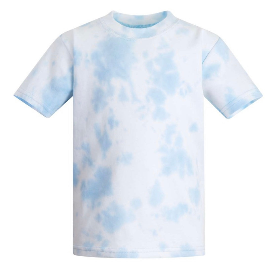 Sweatshirt T-Shirt & Shorts Set blue tie dye - Me And You You And Me Co 