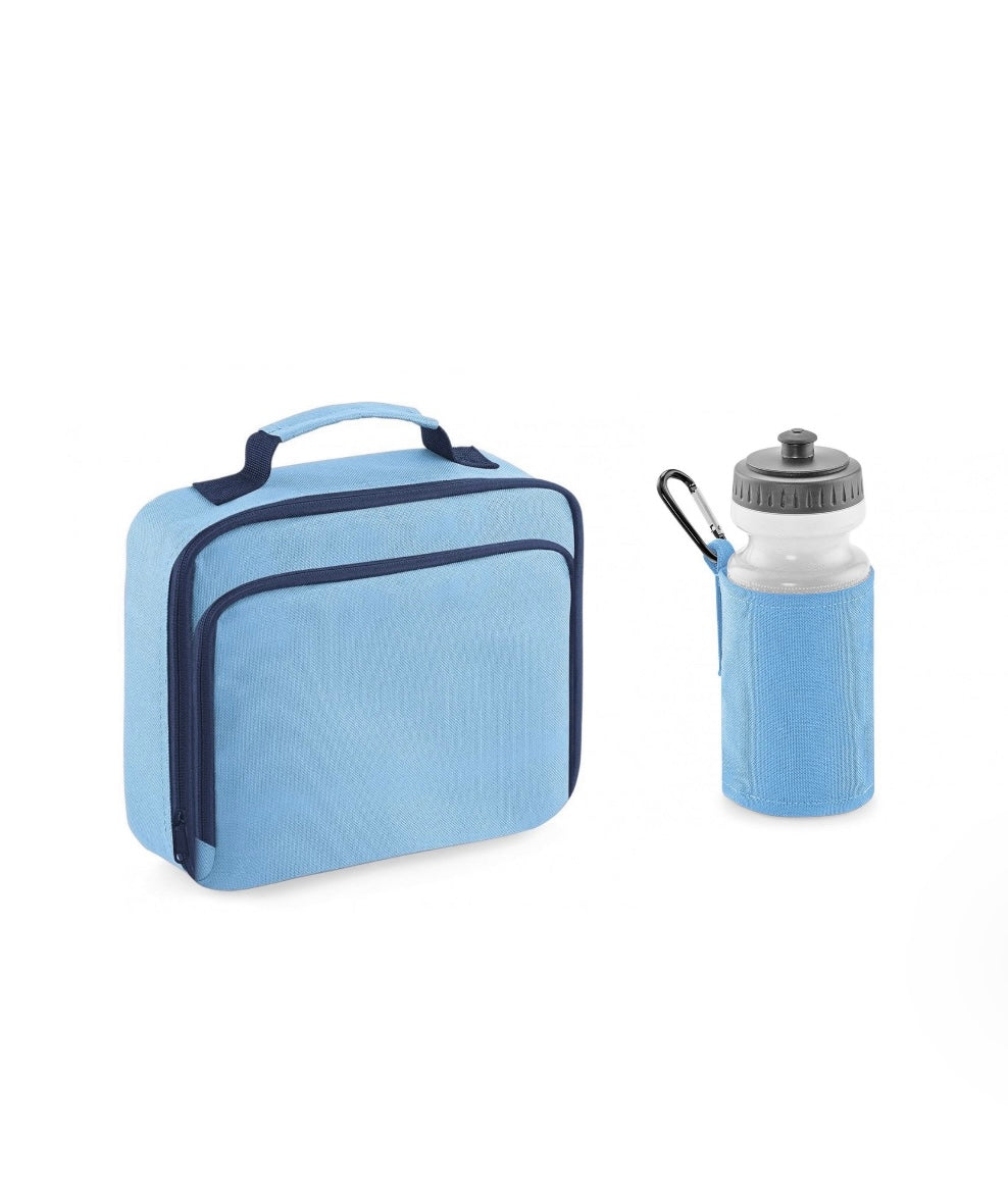 Classic Lunch bag & water bottle set