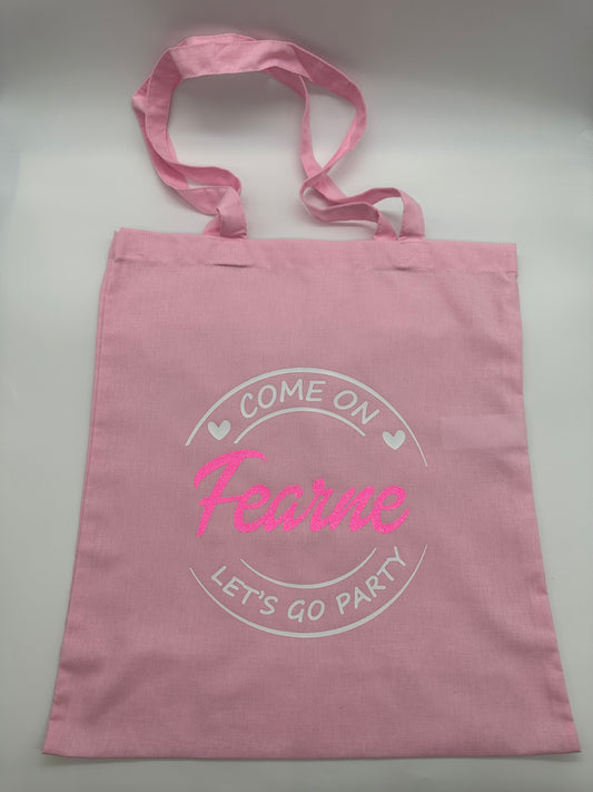 Let’s Go Party Tote Bag