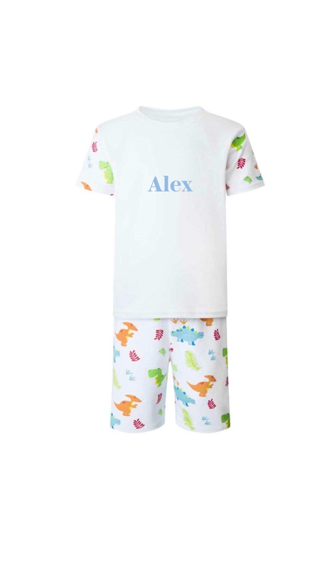 Dinosaur Short Sleeve Pyjamas