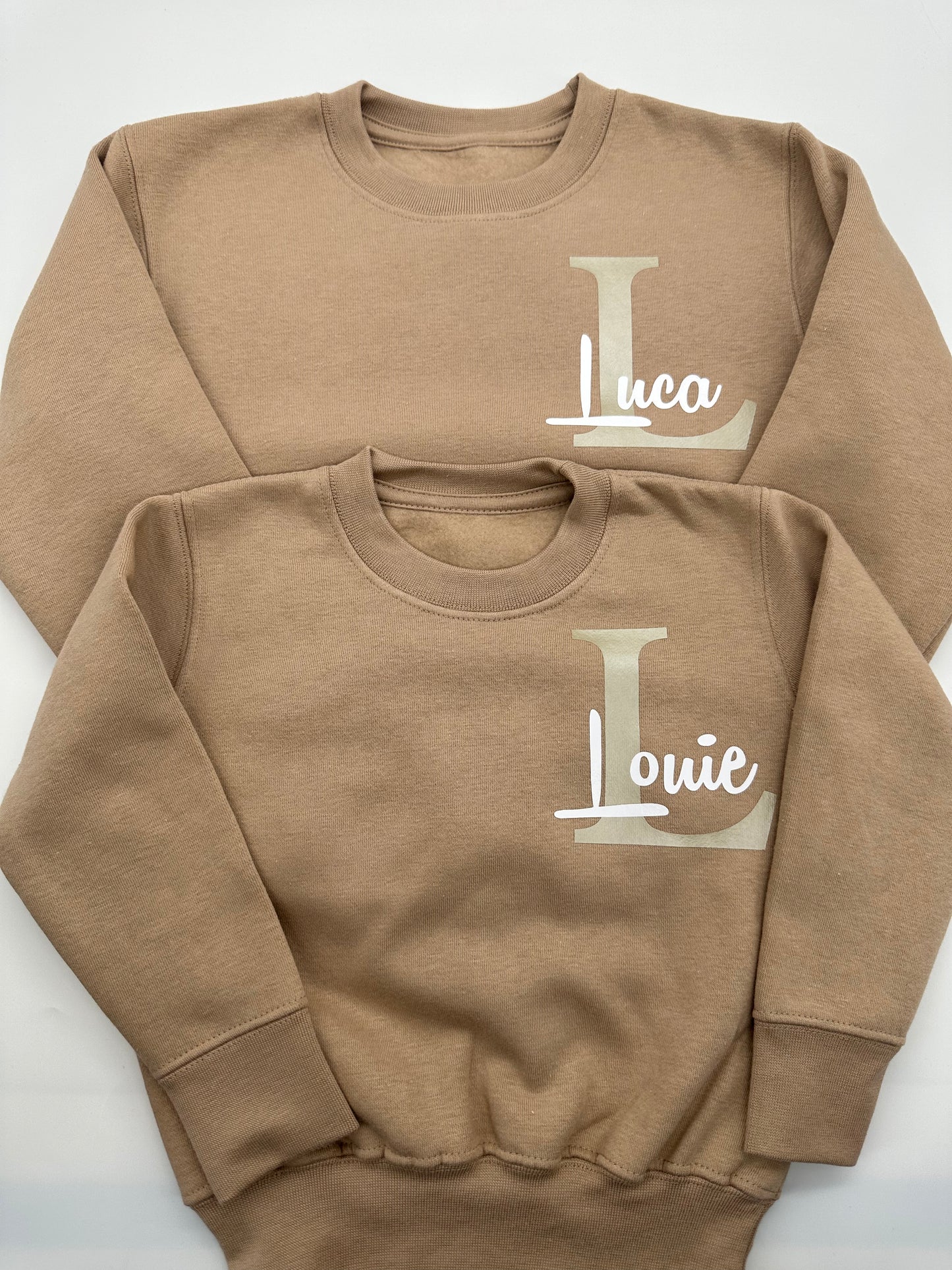 Signature Name Sweatshirt - Me And You You And Me Co 