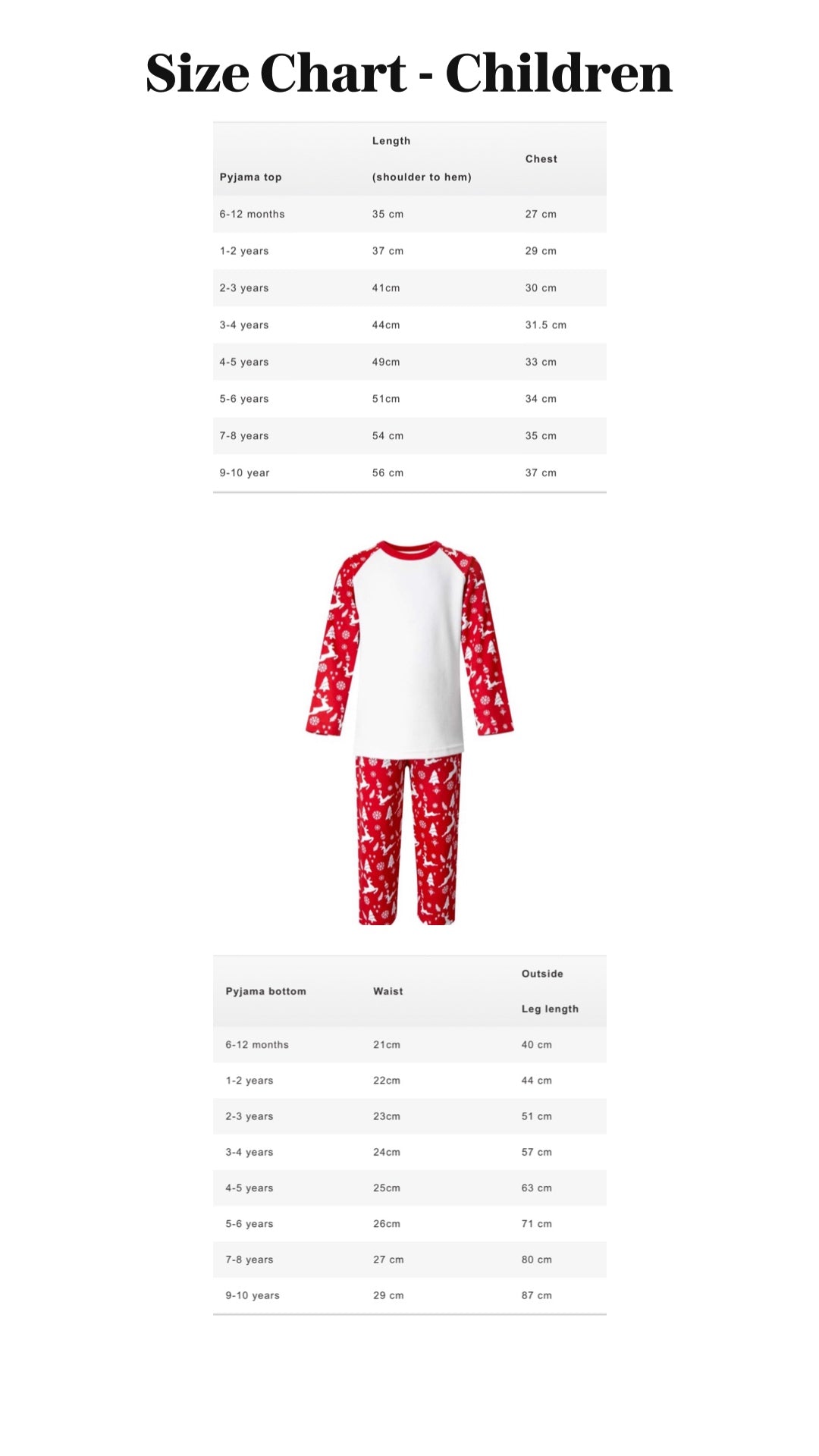 Matching Christmas pyjamas - Me And You You And Me Co 