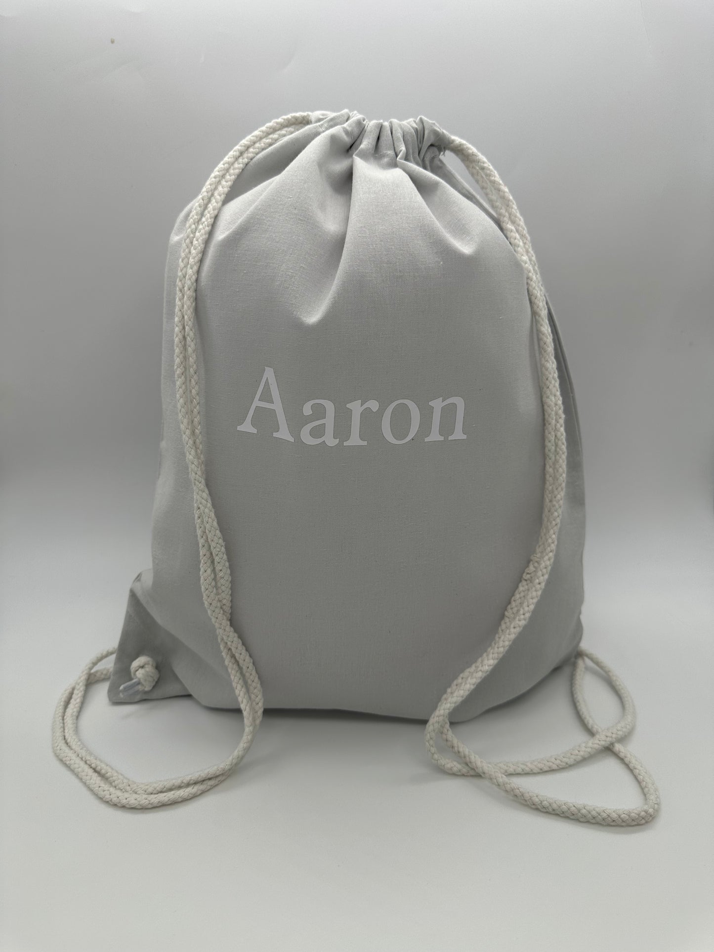 Grey Mini Backpack Set