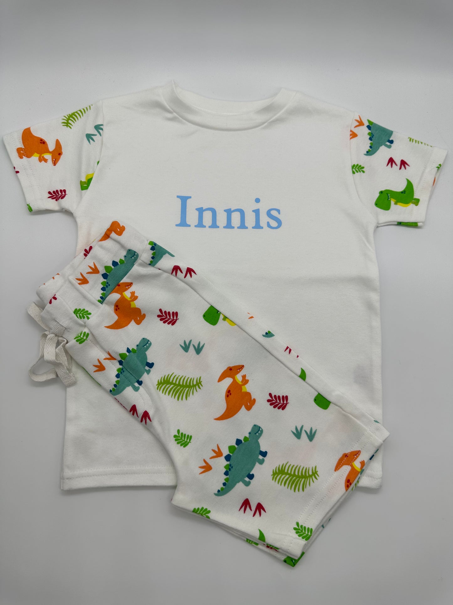 Dinosaur Short Sleeve Pyjamas