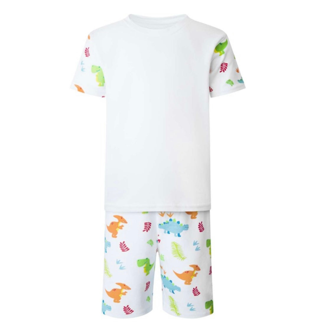 Dinosaur Short Sleeve Pyjamas