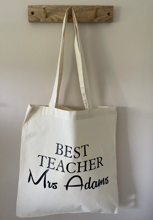 Best Teacher Tote Bag