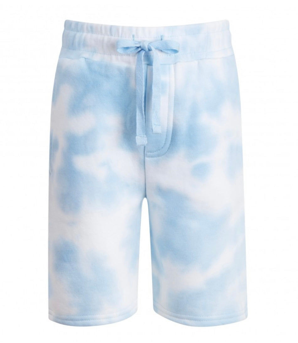 Sweatshirt T-Shirt & Shorts Set blue tie dye - Me And You You And Me Co 