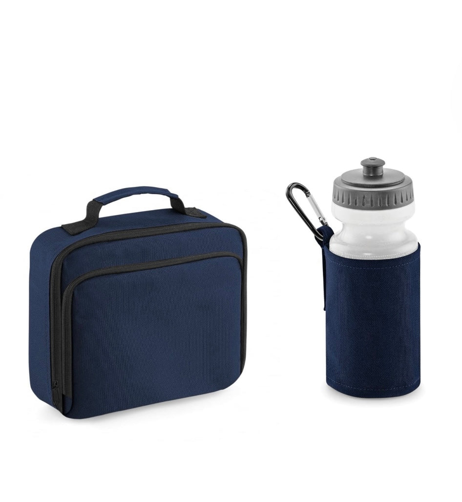 Classic Lunch bag & water bottle set