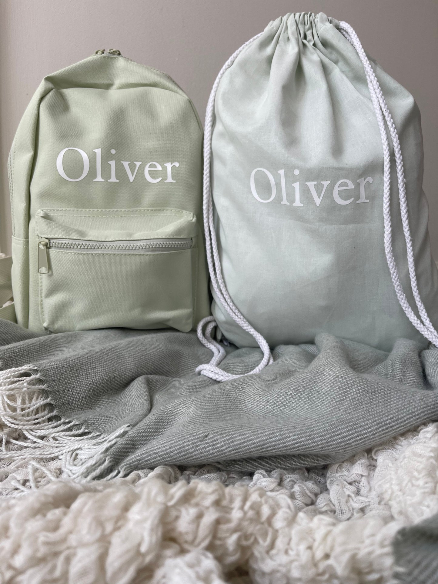 Green Mini Backpack Set - Me And You You And Me Co 