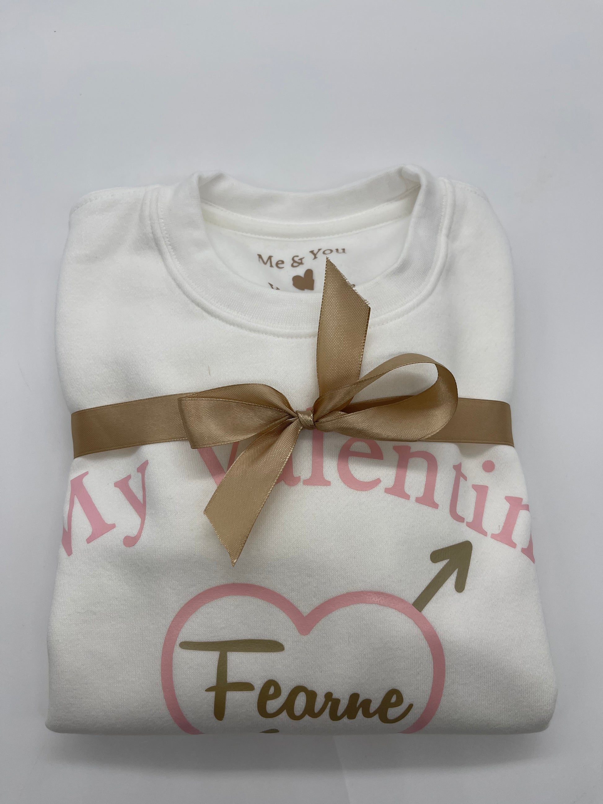 My Valentine Sweatshirt - Me And You You And Me Co 