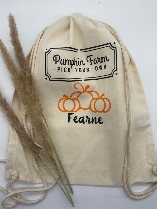 Pumpkin Picking bag - Me And You You And Me Co 