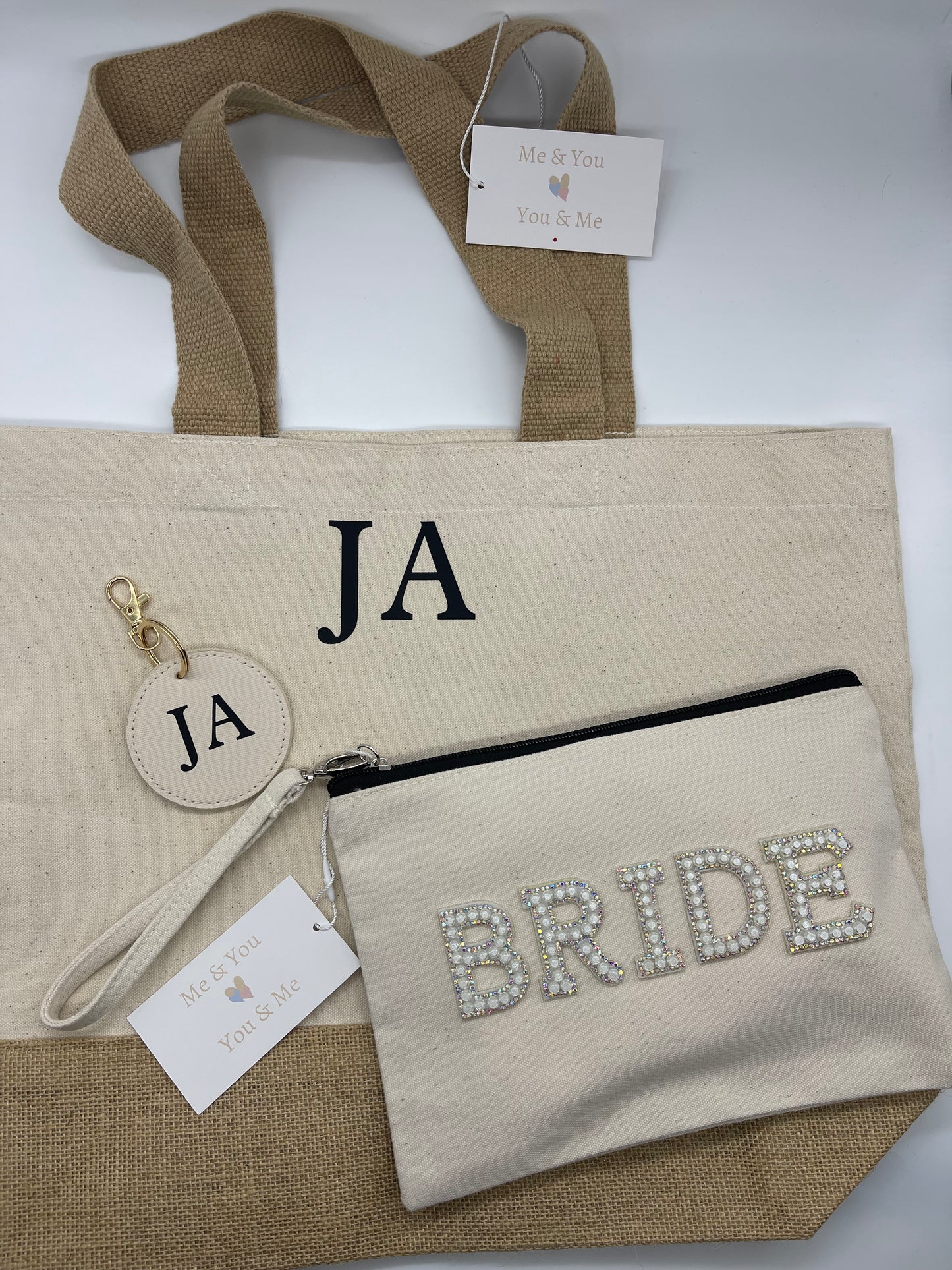 BRIDE Wristlet Pouch - Me And You You And Me Co 