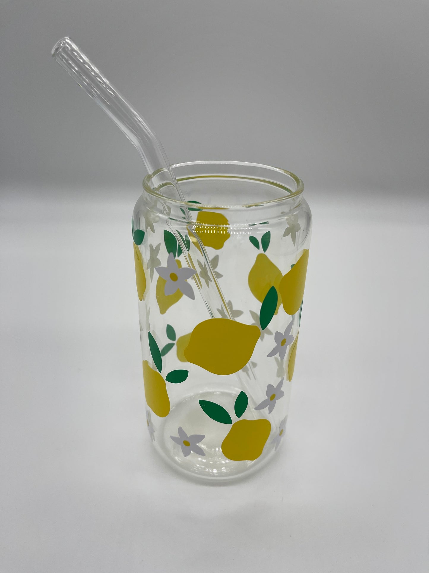 Lemon glass can cup - Me And You You And Me Co 